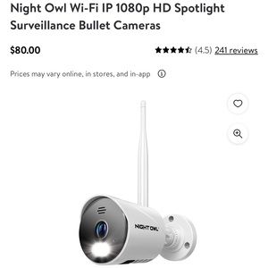 Night owl wifi camera new in box